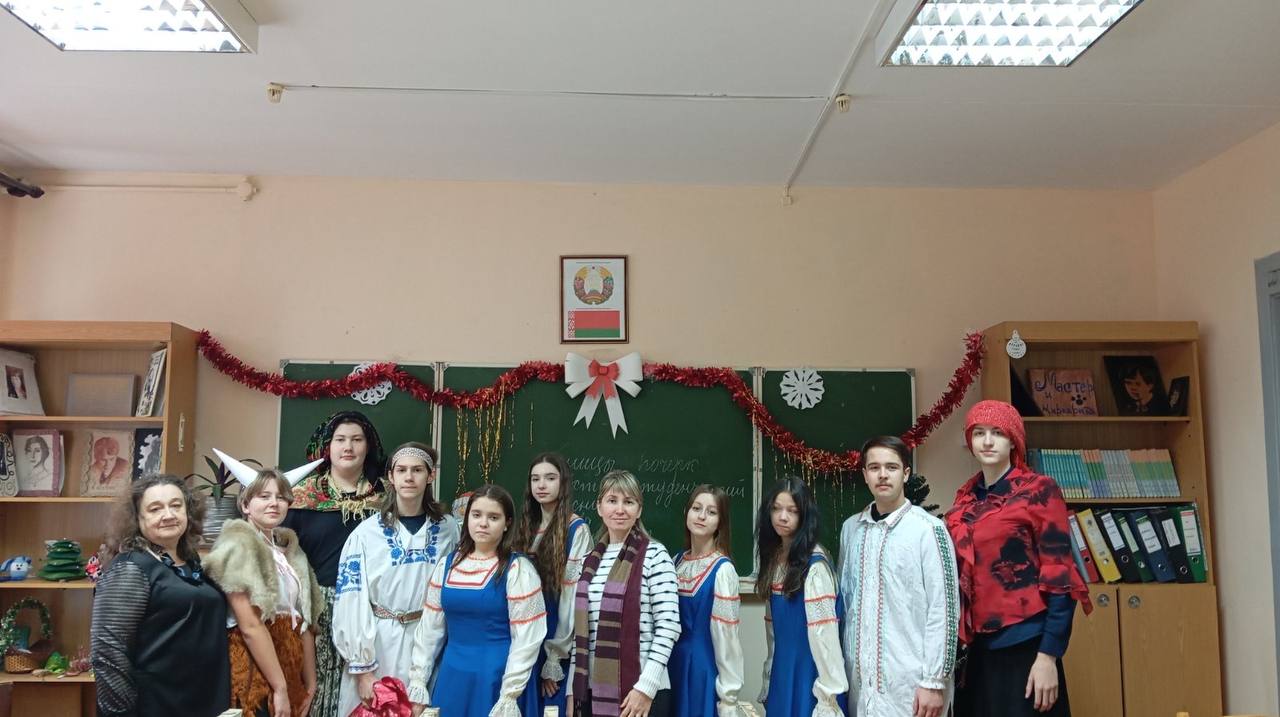 Напоўніліся каляднымі песнямі