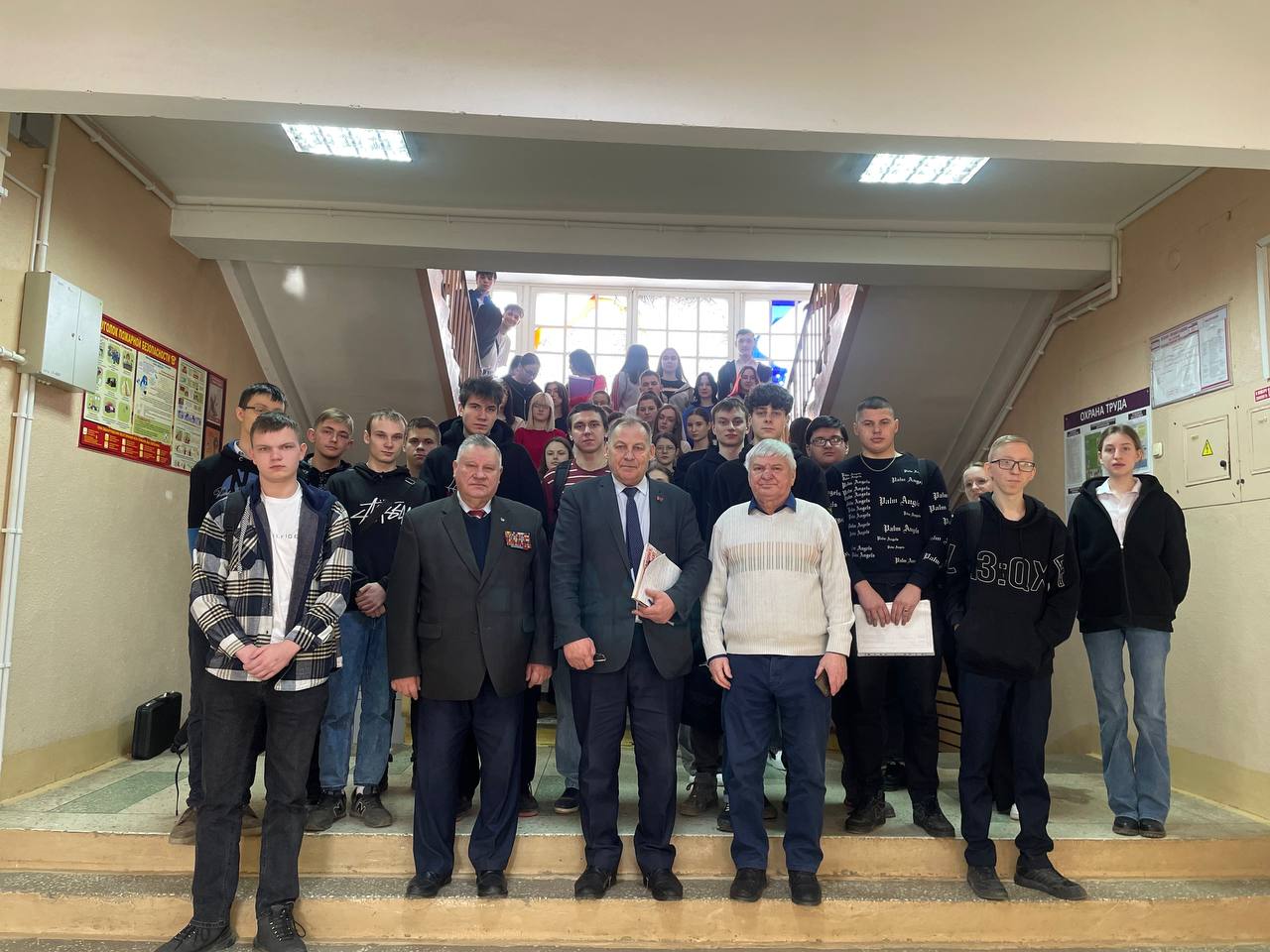 Прошла встреча с председателем Минской городской организации ветеранов войны в Афганистане «Память»
