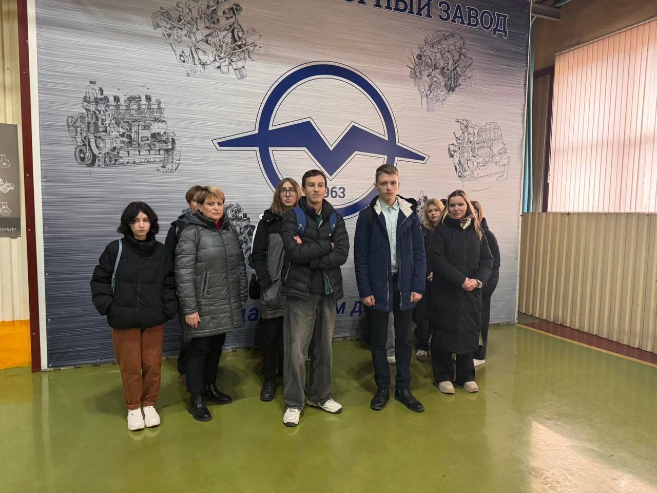 Посетили Минский моторный завод