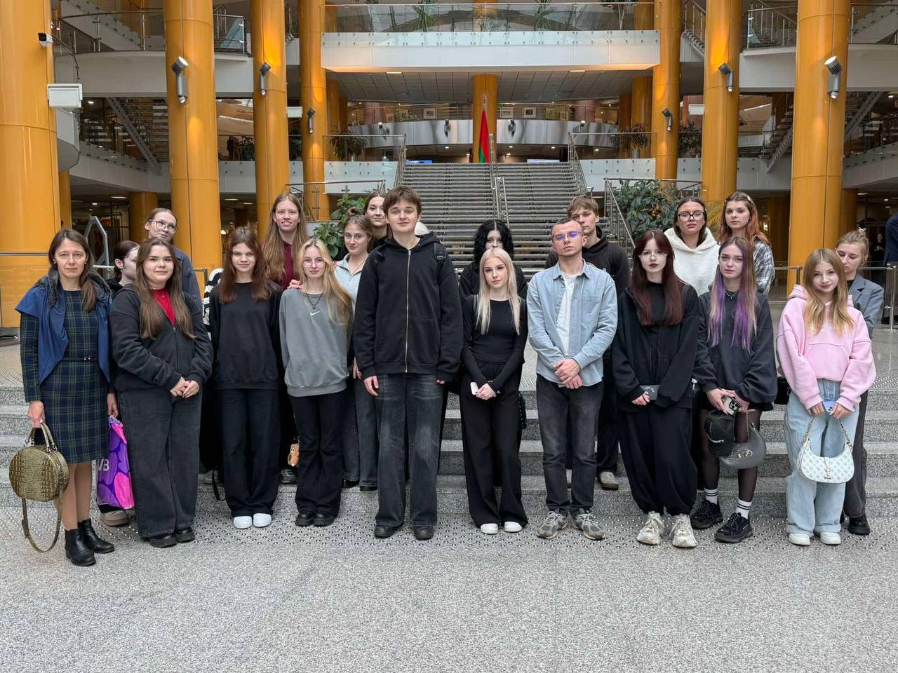 Посетили Национальную библиотеку