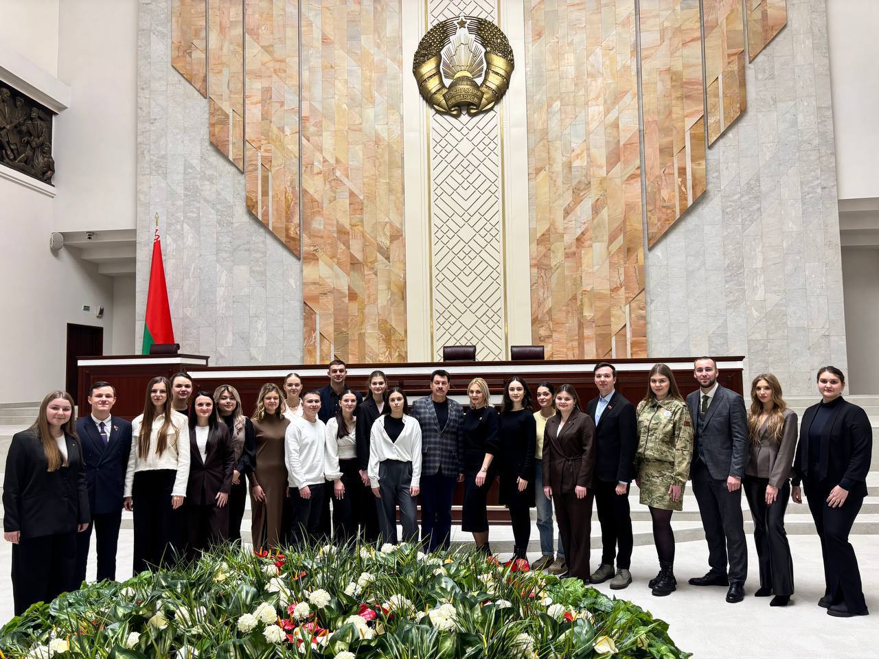 Посетили Палату представителей Национального собрания Республики Беларусь