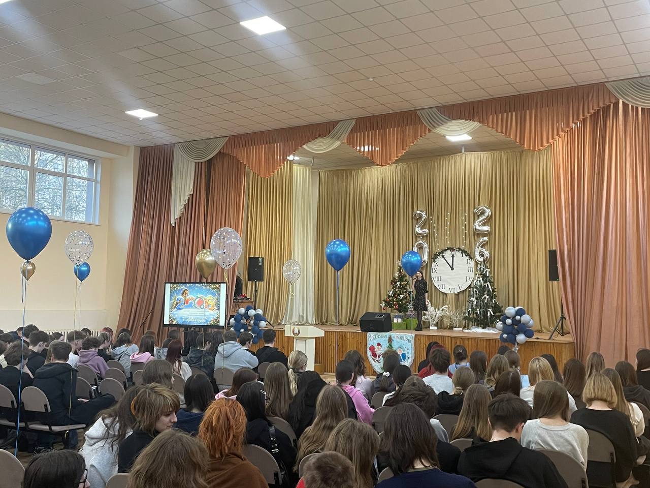Прошел поздравительный концерт, приуроченный встрече Нового 2026 года!