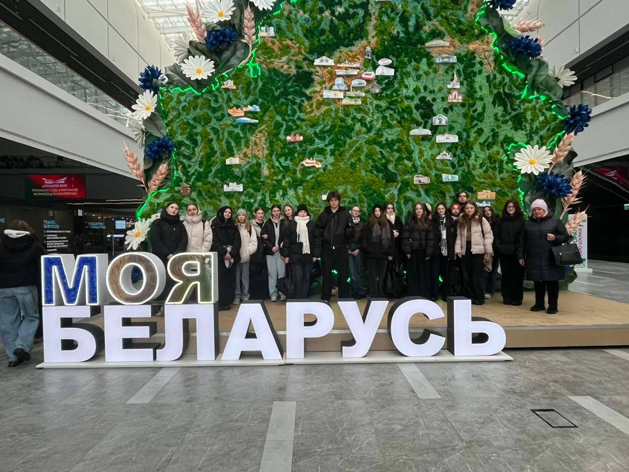 Посетили Минский международный центр BELEXPO