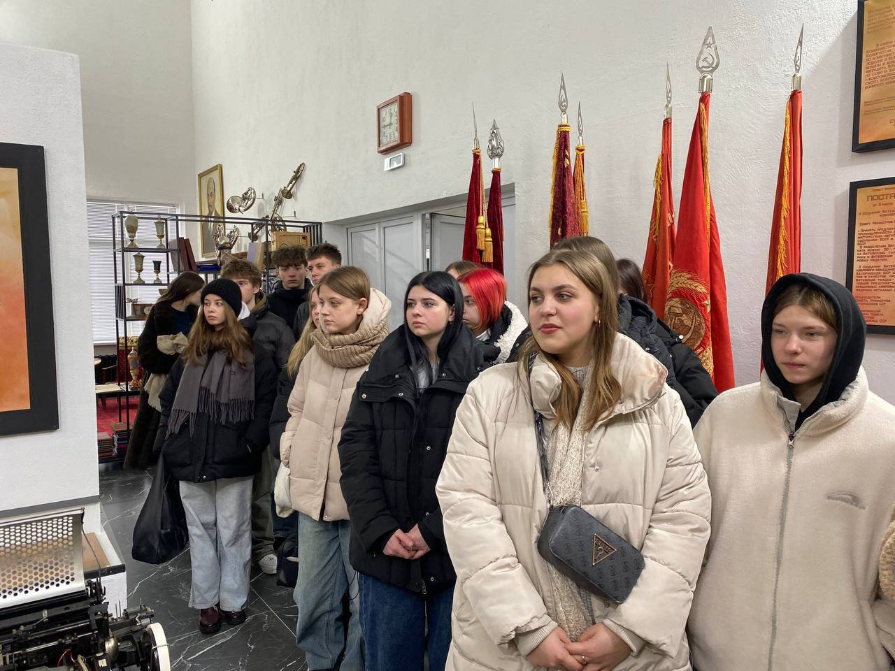 Посетили предприятие ОАО «Витебские ковры»