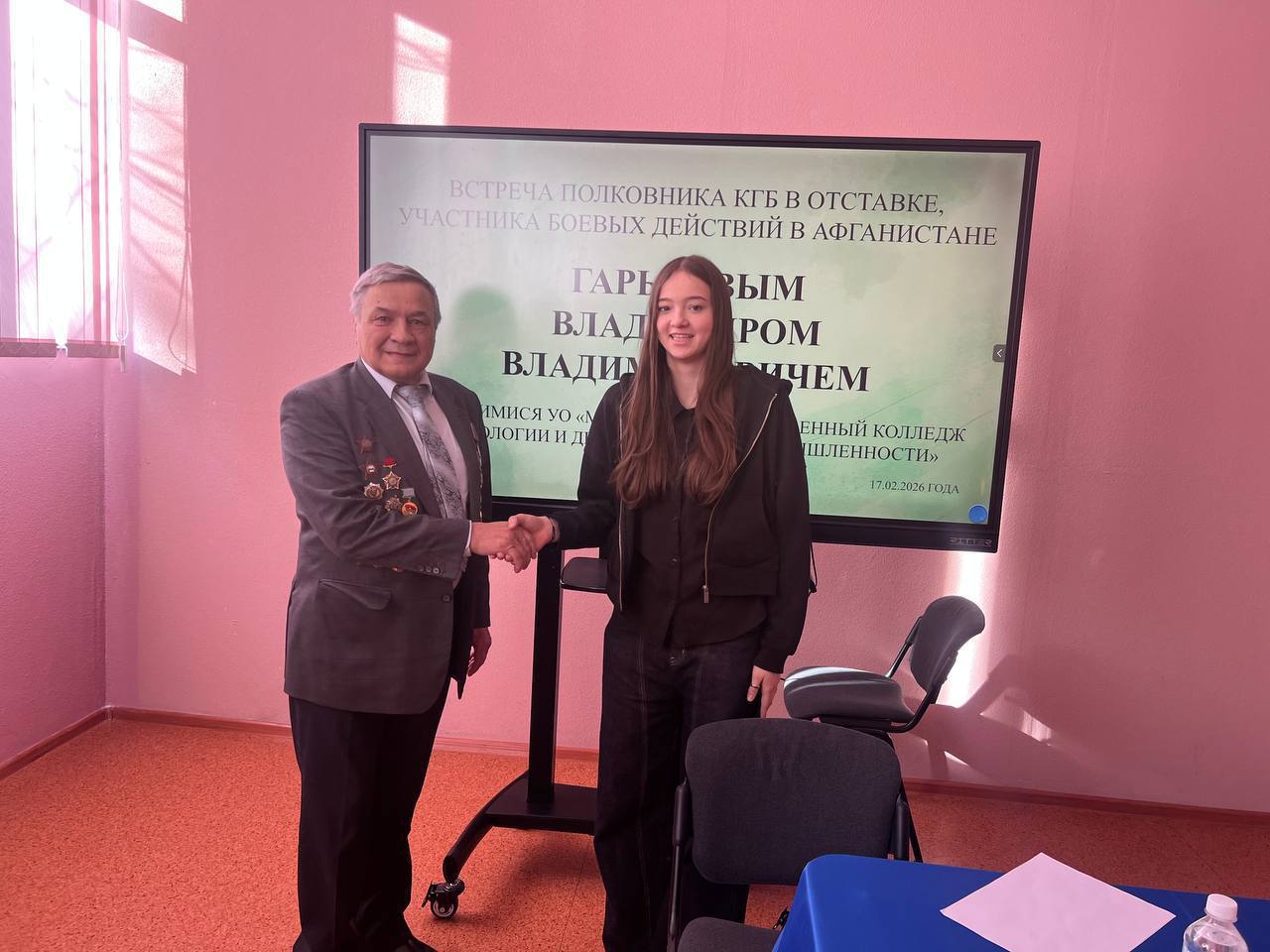 Cостоялась встреча с Гарькавым Владимиром Владимировичем